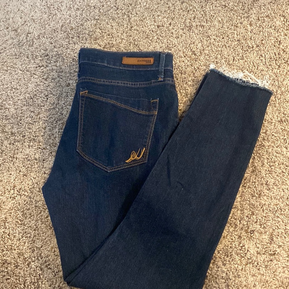 Dark express jeans